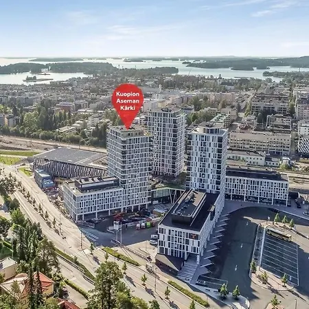 12 Floor, Puijo Landscape, Free Parking Appartement