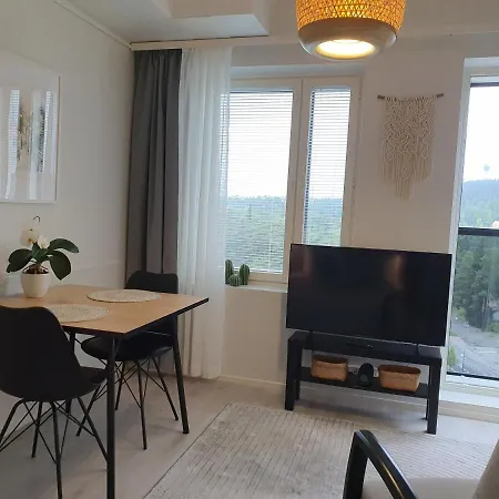 12 Floor, Puijo Landscape, Free Parking Appartement Kuopio
