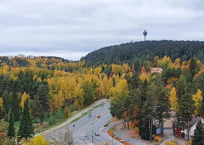 شقة 12 Floor, Puijo Landscape, Free Parking *